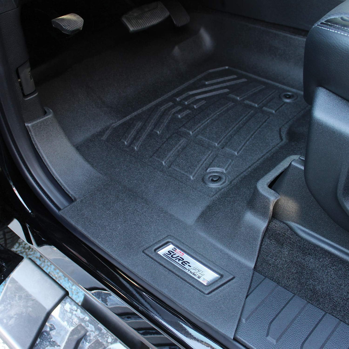 Black Sure-Fit Front Floor Liner, 1 Pack M587173