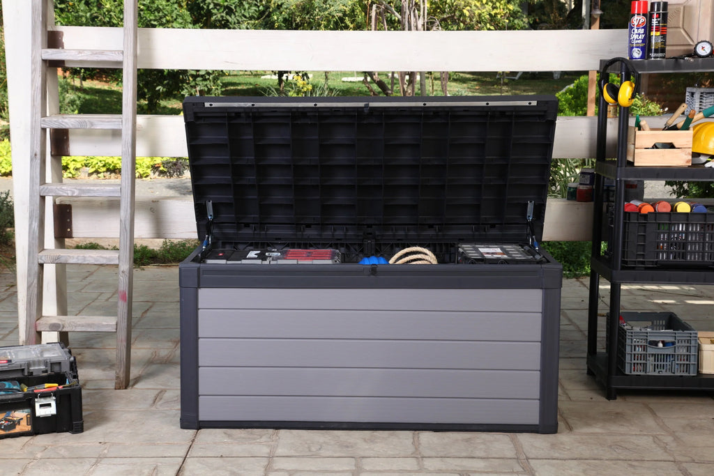150 Gallon Wood and Resin Deck Box M251