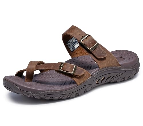 Women's Double Buckle Thong Slide Sandal I1709