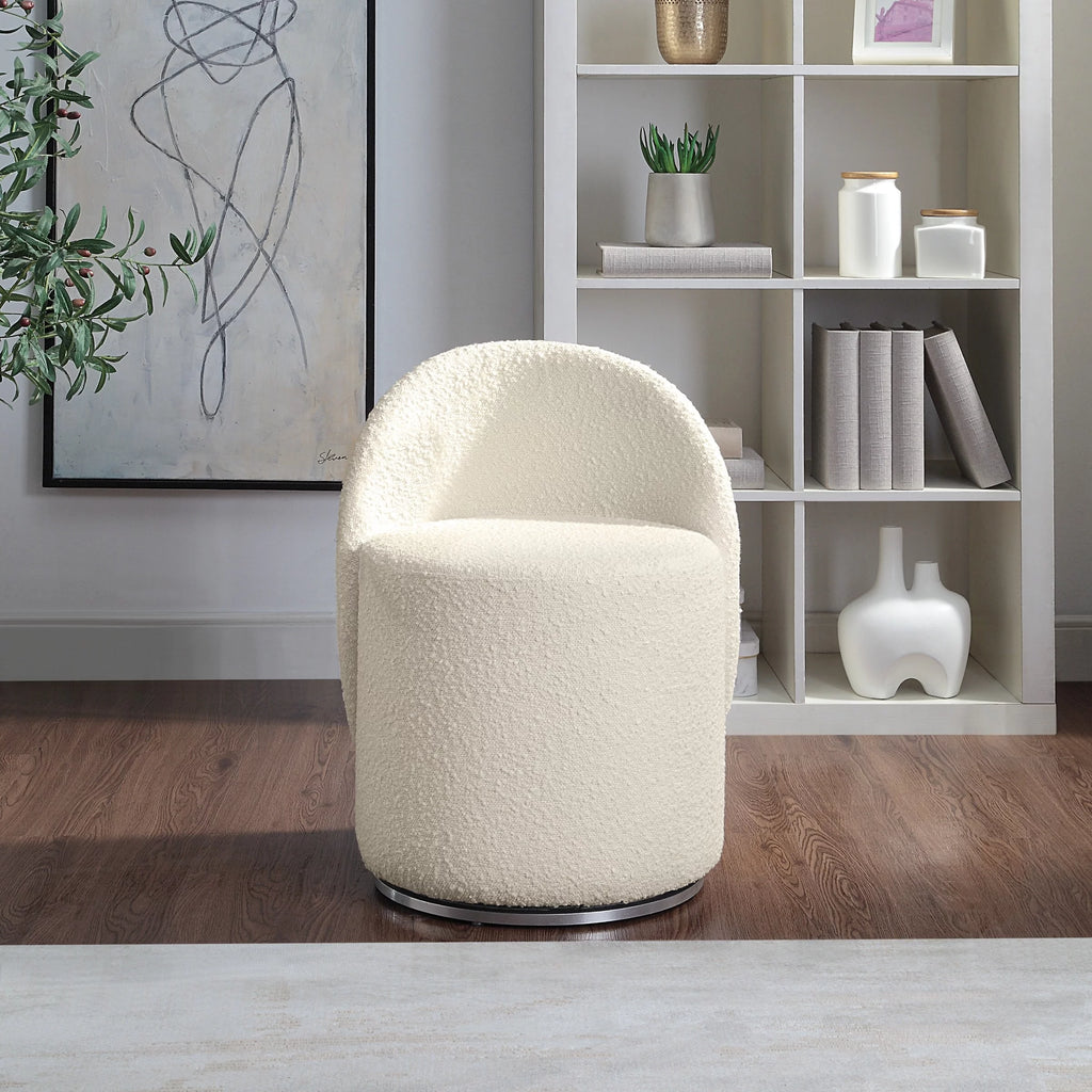 Fabric Swivel Vanity Chair Y6145