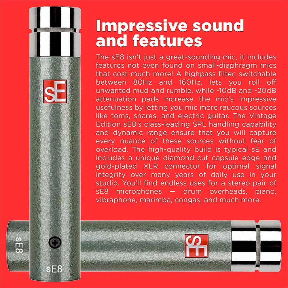 Small-diaphragm Condenser Microphone Stereo Pair E953137