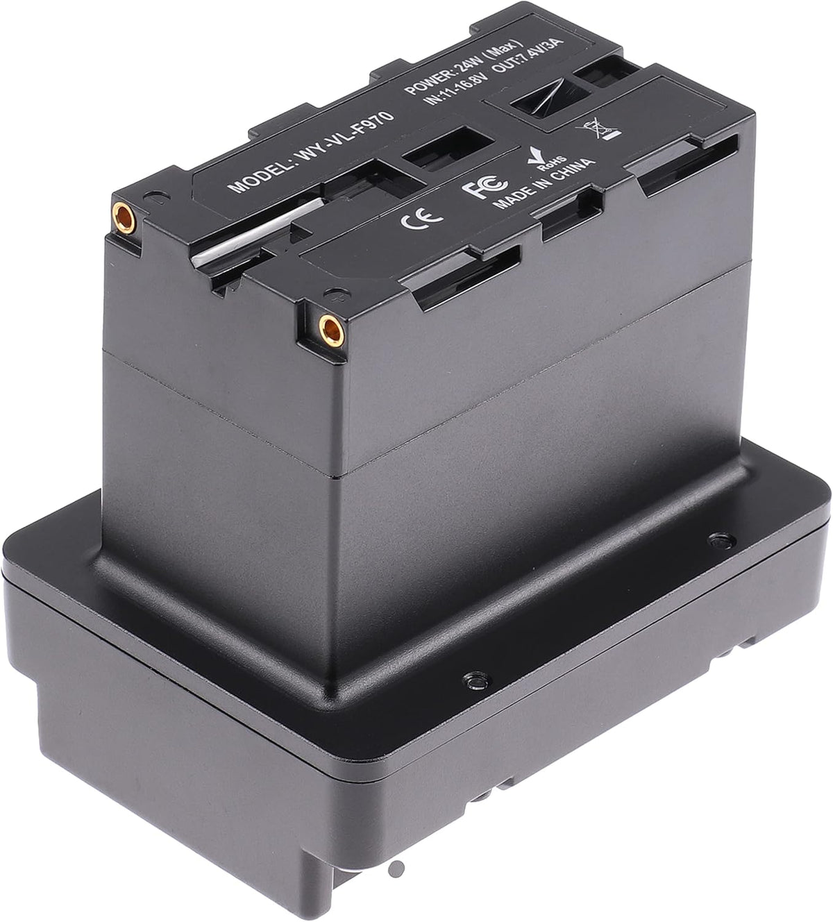 V-Mount D-tap Battery Plate Adapter to NP-F Battery Power Adapter B3412
