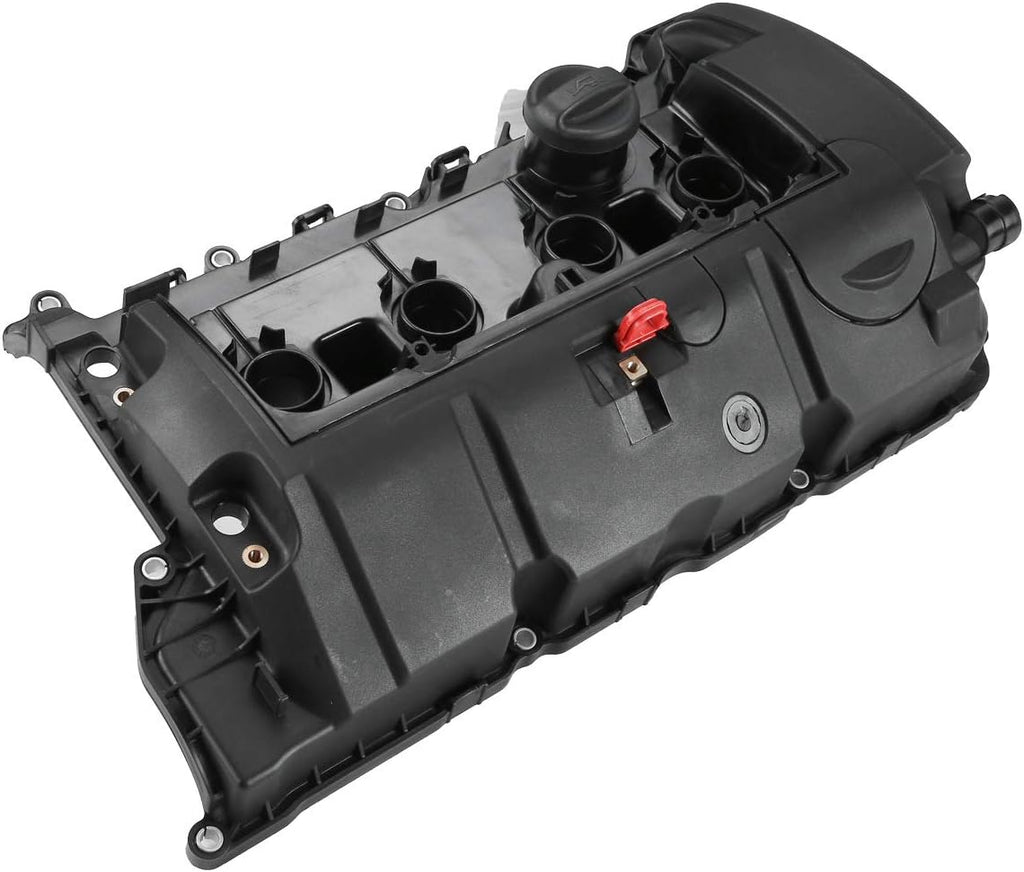 Engine Valve Cover with Gasket & Cap Compatible with Mini Cooper 1.6L DOHC K284
