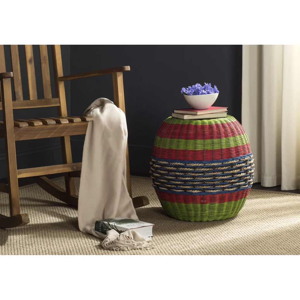 Wicker End Table Y473625