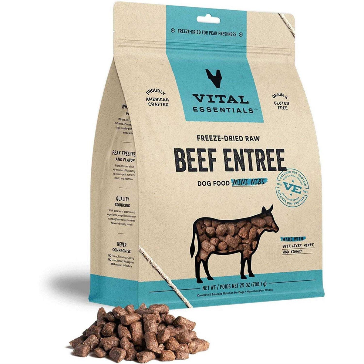 Freeze-Dried Raw Beef Dog Food E941670
