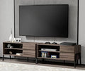 Mid-Century Modern Wood TV Stand up to 85 Inch X527456