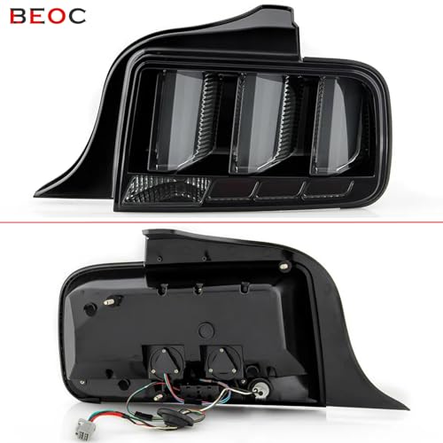 Black Smoked LED Tail Lights X208743