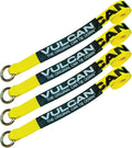 2 Inch x 12 Foot Yellow Loop Car Tie Down Straps S7603