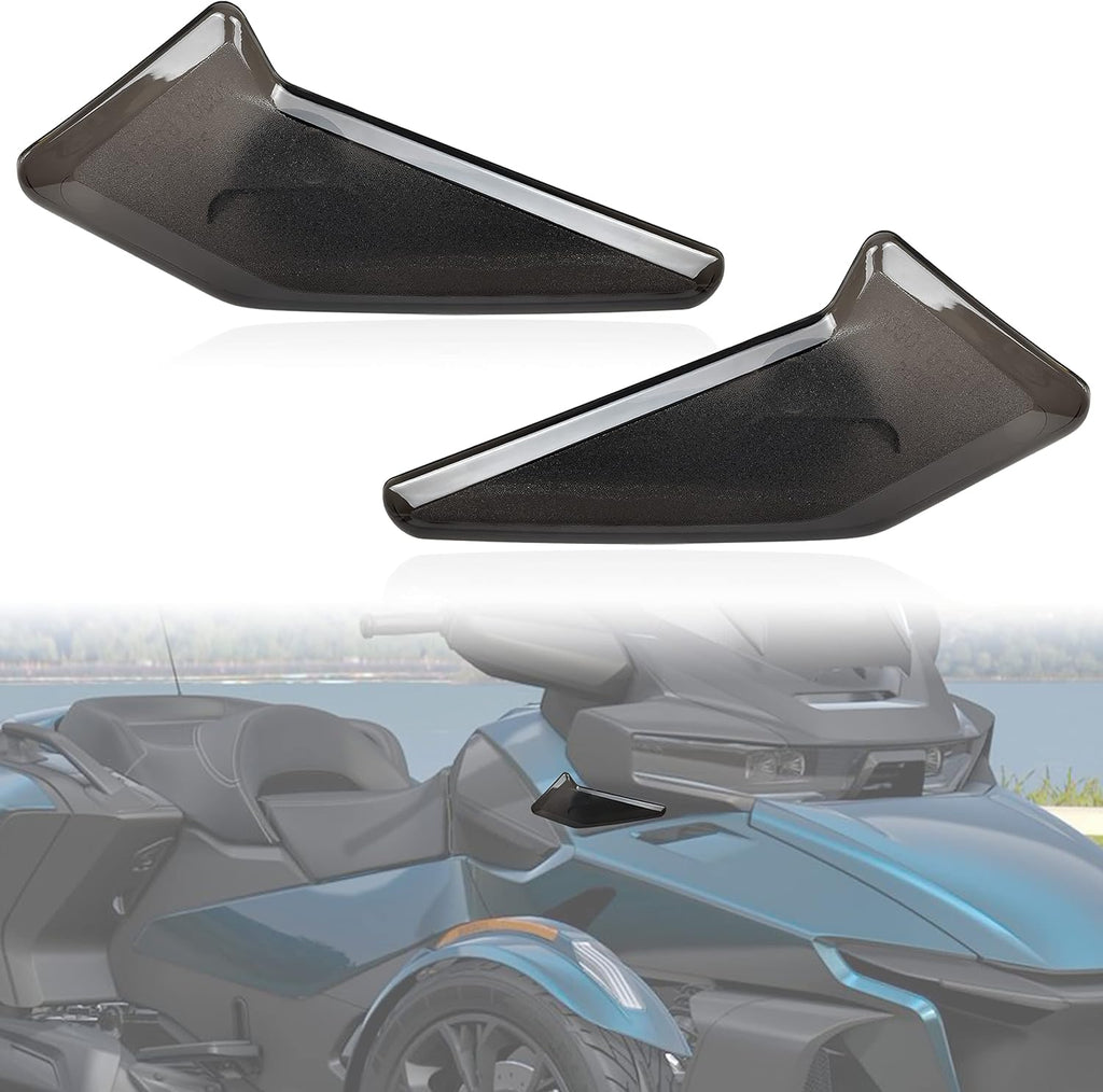 Side Air Deflectors Windshield for Can-Am Spyder RT 2020-2022, 2PCS W454
