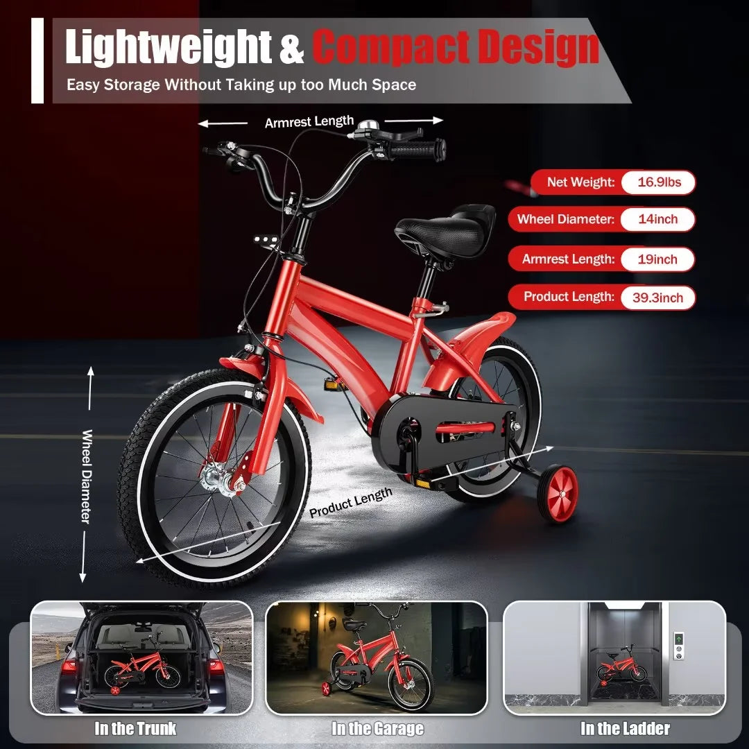 14 inch Kids Bike with Training Wheels B274397