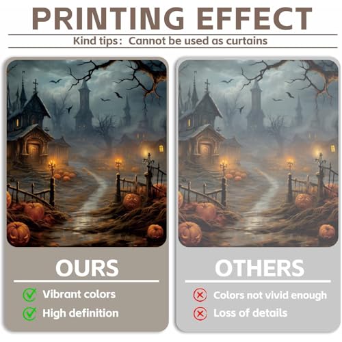 10x8ft Vinyl Halloween Backdrop M581