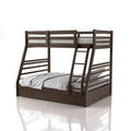 Twin over Full Solid Wood Bunk Bed Set Y196775