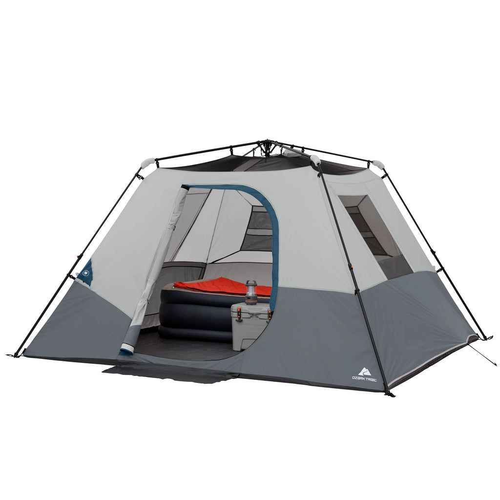6-Person Instant Cabin Tent with LED Light R850731