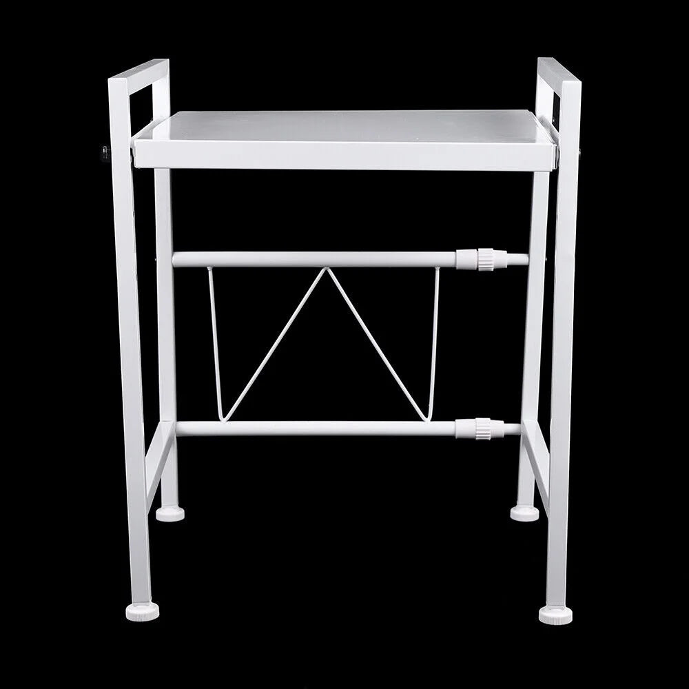 2-Tier Kitchen Storage Cart Microwave Oven Rack Stand Shelf S84672