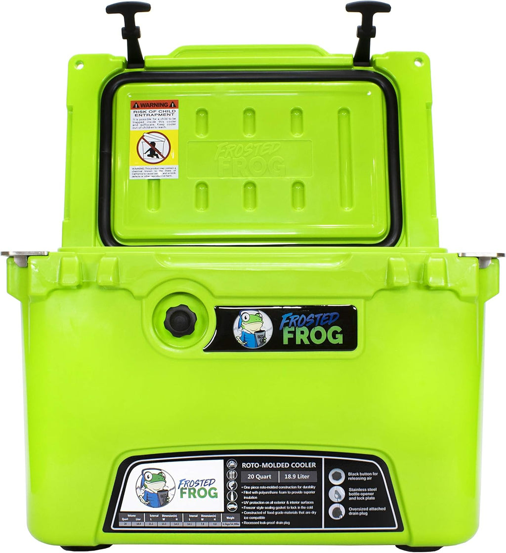 Green 20 Quart Ice Chest Cooler G180547