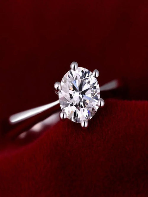 1 Carat Engagement Ring in 10k White Gold H96718