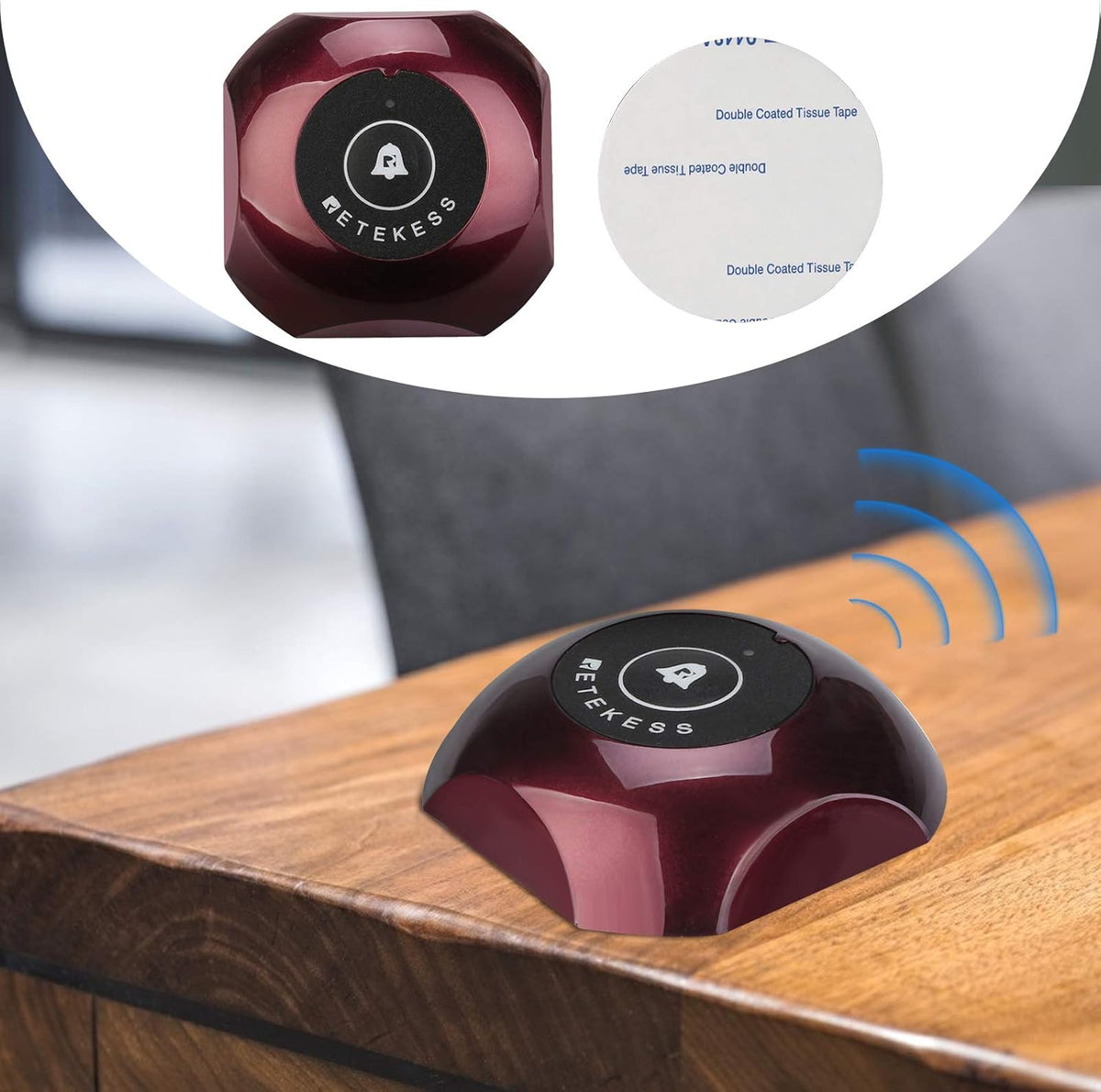 5 1-Key Call Button Caregiver Pager System R99993