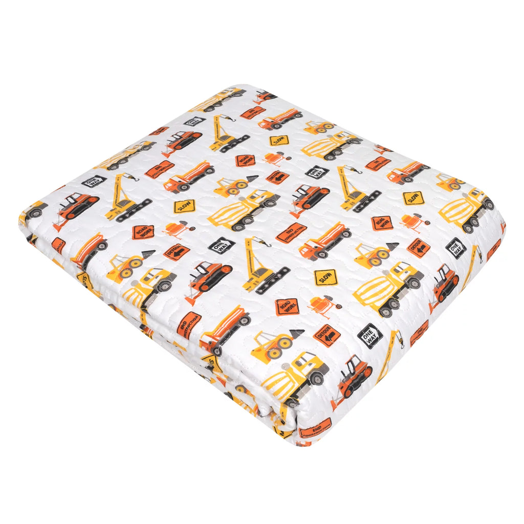 Cotton Reversible Comforters Twin/Twin-XL White J2416