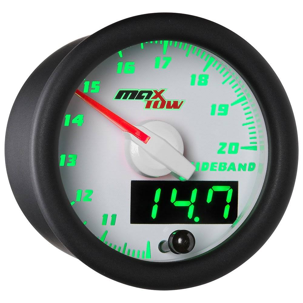 White & Green MaxTow Wideband Air/Fuel Ratio Gauge Q94792
