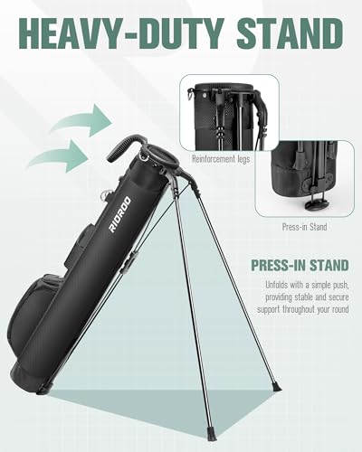 Lightweight Golf Stand Bag with 2 Way Dividers K1151