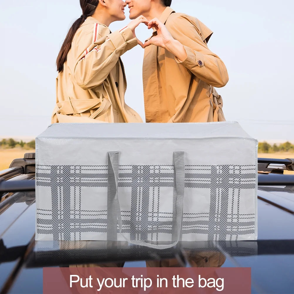 Extra Large Heavy Duty Moving Bags with Zipper and Strong Handles 8PACKS U601212