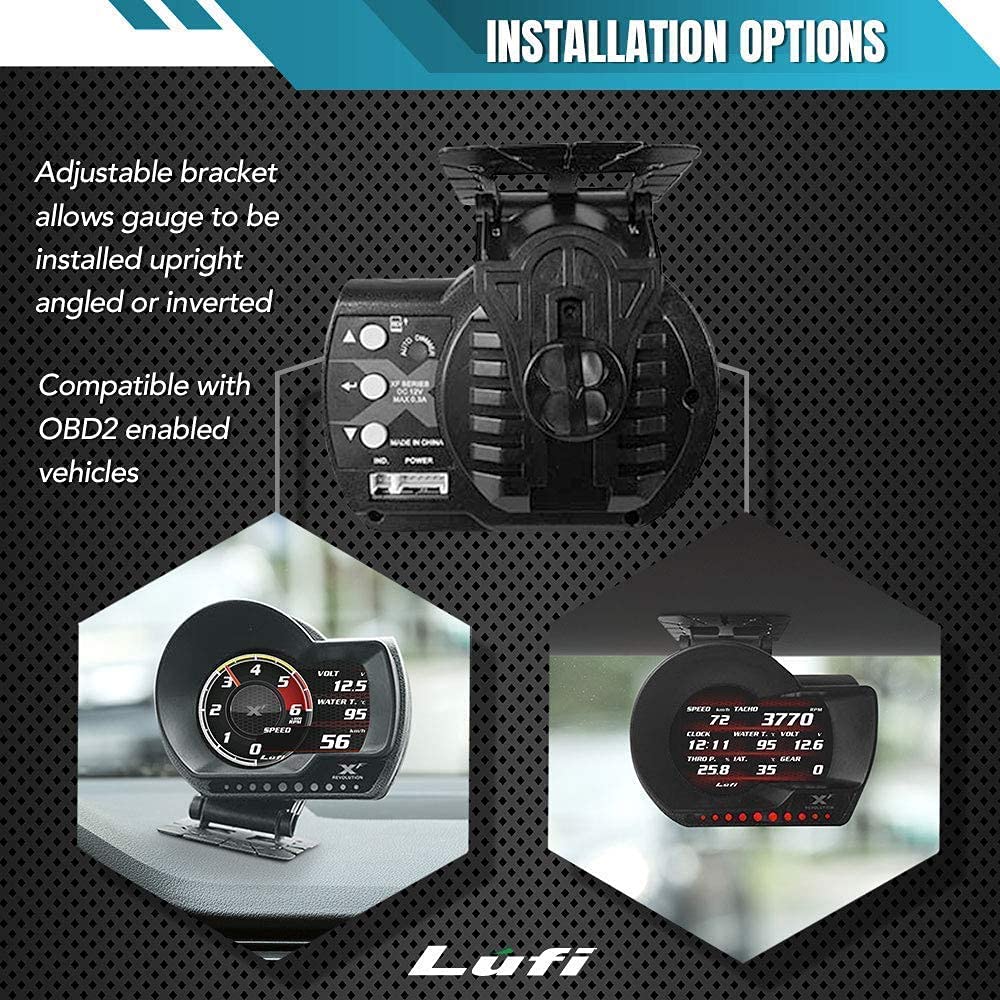 OBD2 Gauge Display Head Up Display K8855