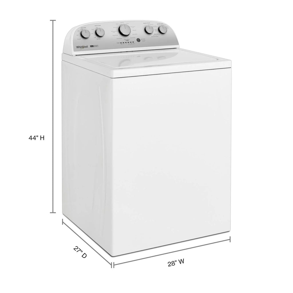 3.8 Cu Ft Top Load Washer with Removable Agitator F6370