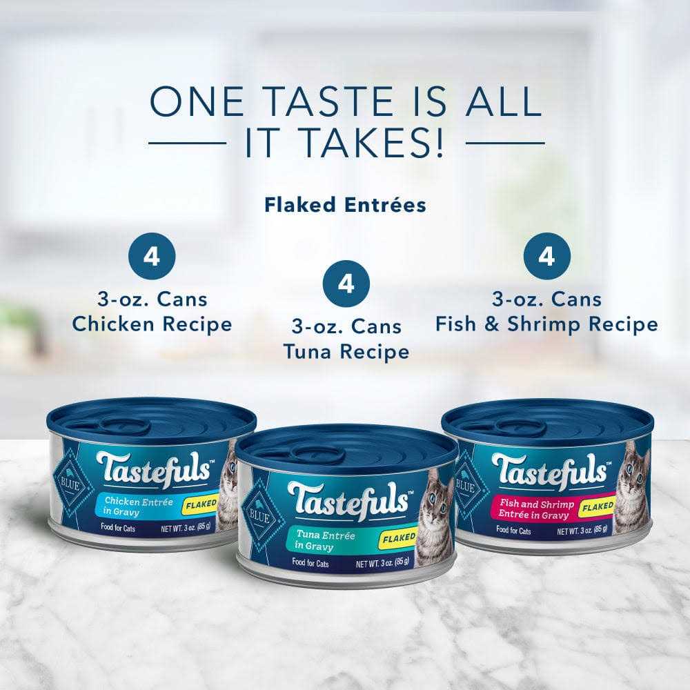 Tuna Chicken Fish Shrimp Flaked Wet Cat Food I512