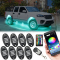 RGB LED Rock Lights 8 Pods Pack of 2 M421765