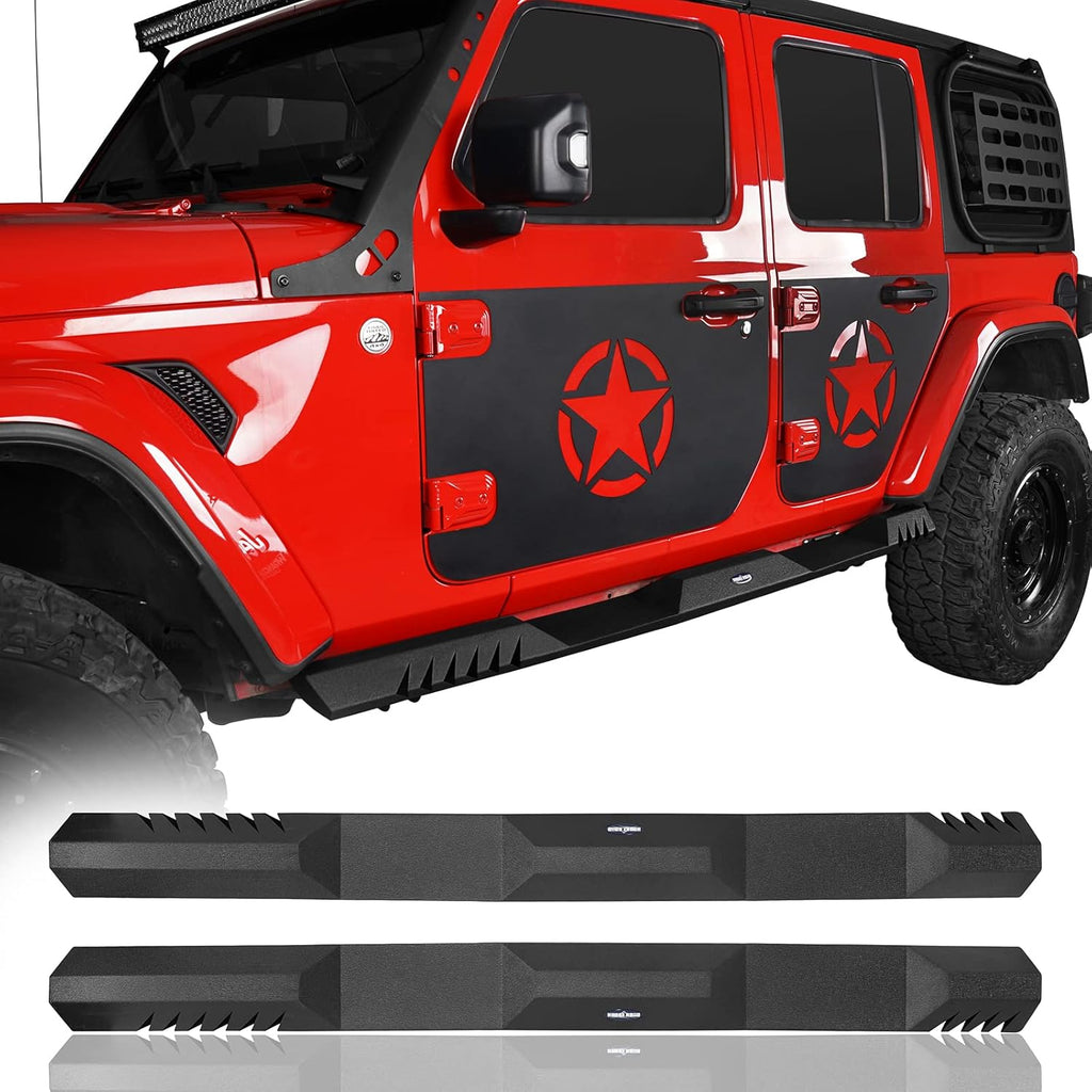 Side Step Running Board Rock Slider for Jeep Wrangler JL Unlimited 4-Door B698767