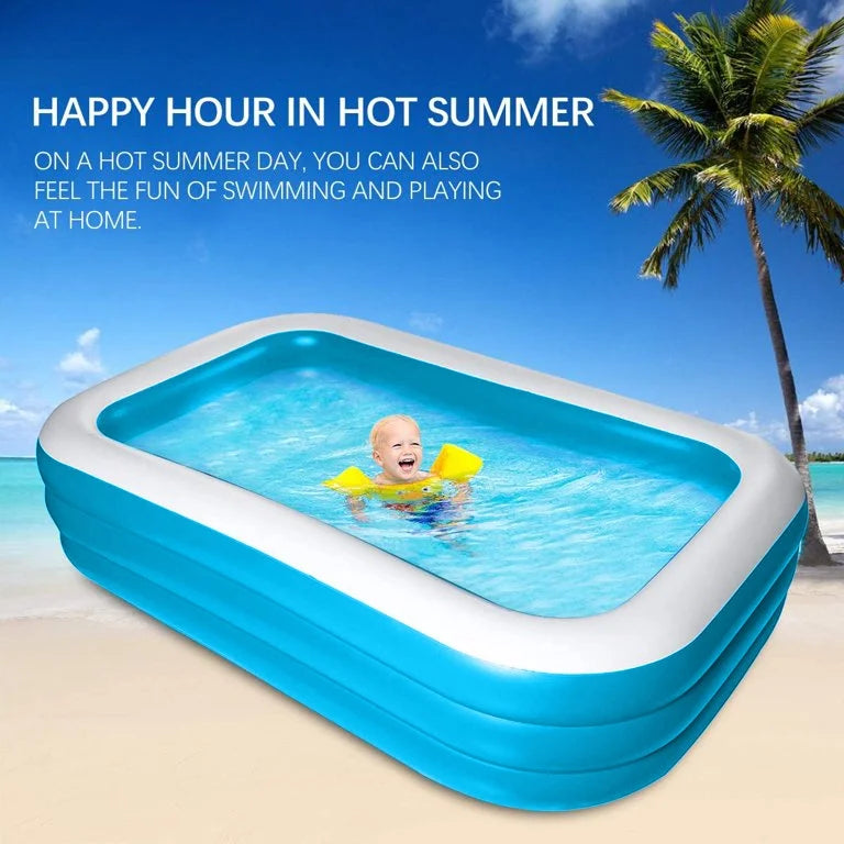 Inflatable Swimming Pool, 120" X 72" X 23" K672172