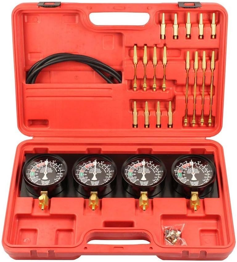 Universal Vacuum Carburetor Synchronization Balancer Gauge Adjustment Tool Kit M197