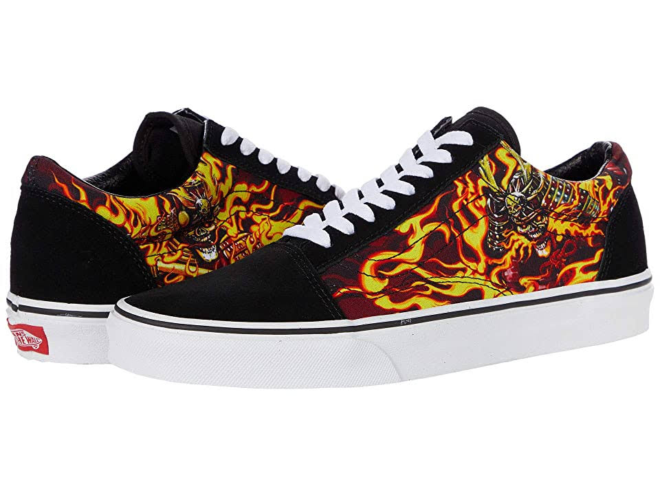 Black True White Old Skool Shoes L497924