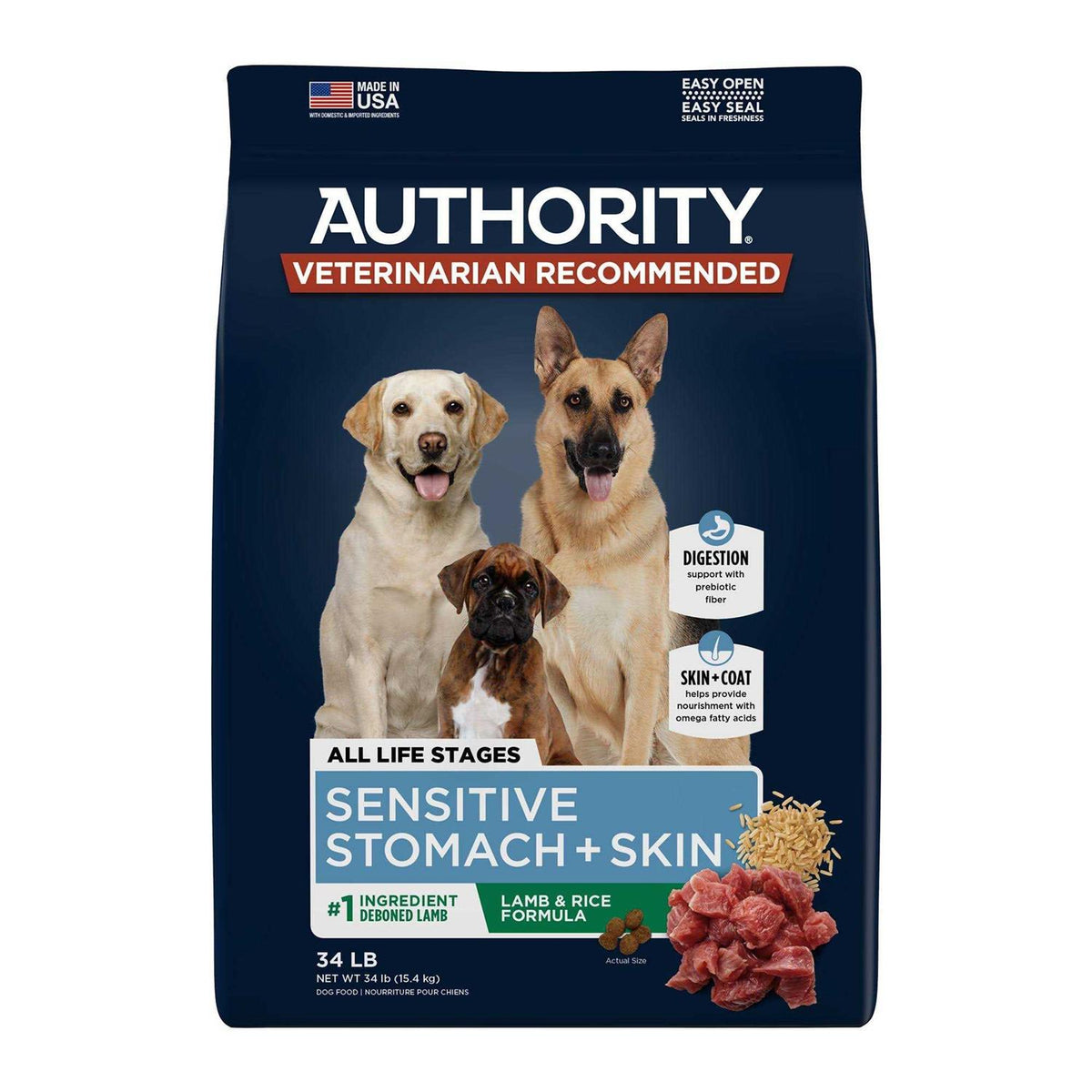 Sensitive Stomach and Skin Dry Dog Food W575