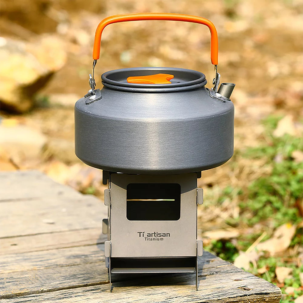 Portable Foldable Titanium Wood Burning Stove U5244
