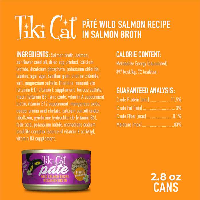 Wild Salmon Cat Food B309