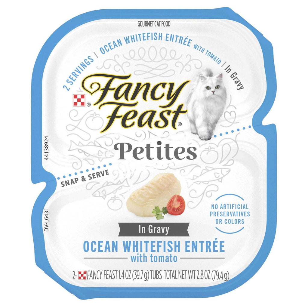 Ocean Whitefish Entree with Tomato in Gravy Wet Cat Food T52096
