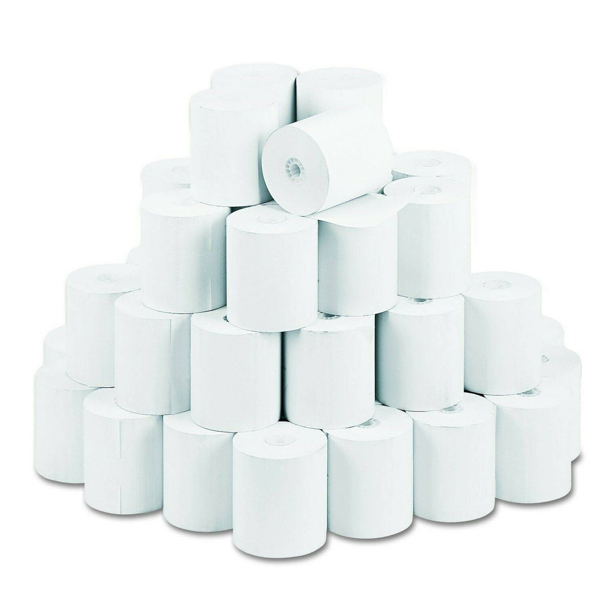 Single Ply Thermal Cash Register/POS Rolls, 3 1/8 x 230 ft., White, 50/CT G17225