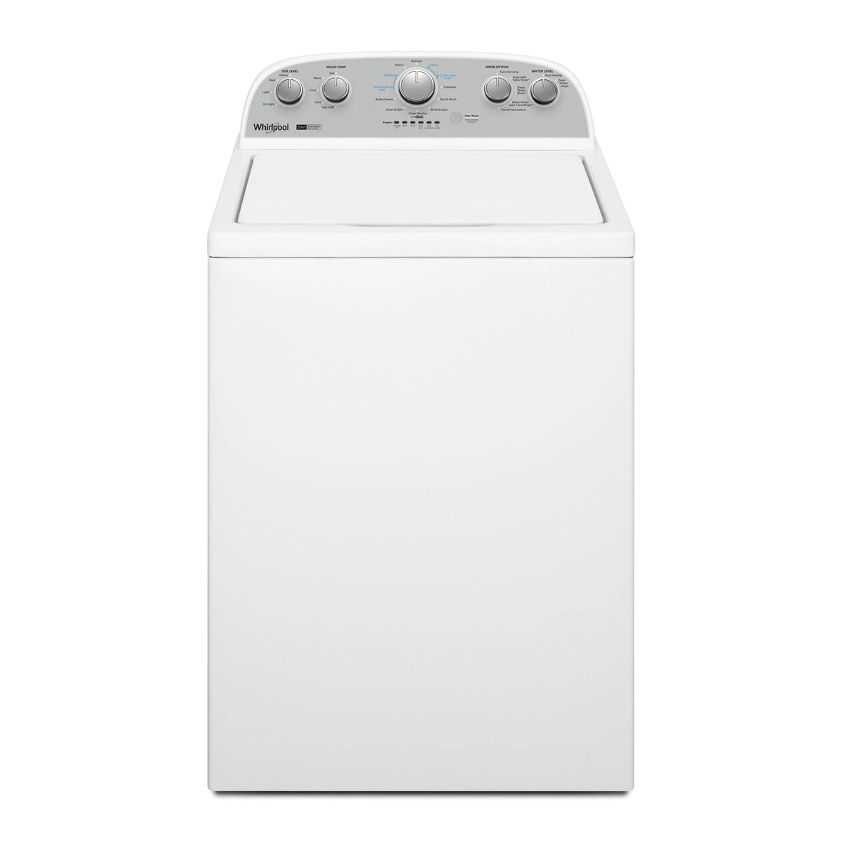 3.8 Cu Ft Top Load Washer with Removable Agitator F6370